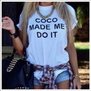 COCO | Made Me Do It Graphic T-Shirt